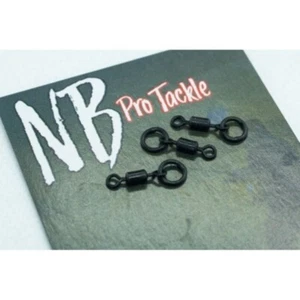 Nb Pro Agrès Flexi Ring Swivels Pêche à la Carpe Terminal Leader Gréement A1637 - Photo 1/1