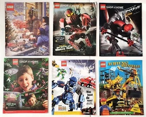 6x Lego Kataloge SHOP AT HOME, Lego Prospekt, Katalog, Konvolut, Sammlung - Bild 1 von 2
