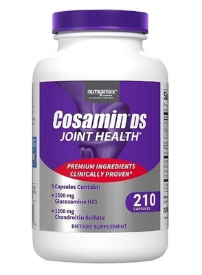 Cosamin DS Articulación con Glucosamina y Condroitina para la Salud de las Articulaciones, 210 Cápsulas Foto 1 de 4