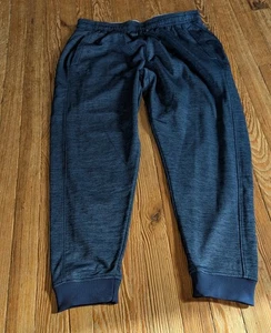 Under Armour Fleece Joggers Mens Size XL Blue Brand New ColdGear 28" Inseam - Picture 1 of 11