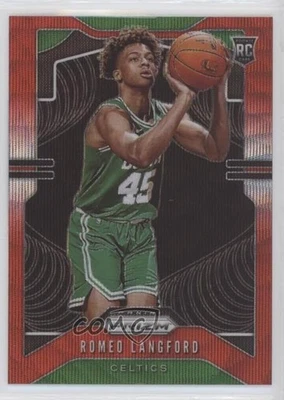 2019-20 Panini Prizm Rookie Ruby Wave Prizm Romeo Langford #260 Rookie RC - Image 1 of 2