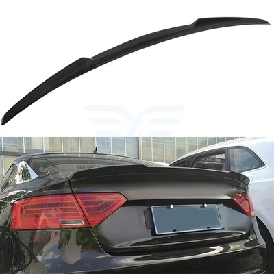 Carbon Fiber Rear Trunk Spoiler Wing For 08-16 Audi A5/A5 Quattro Coupe 2-Door Foto 1 de 4