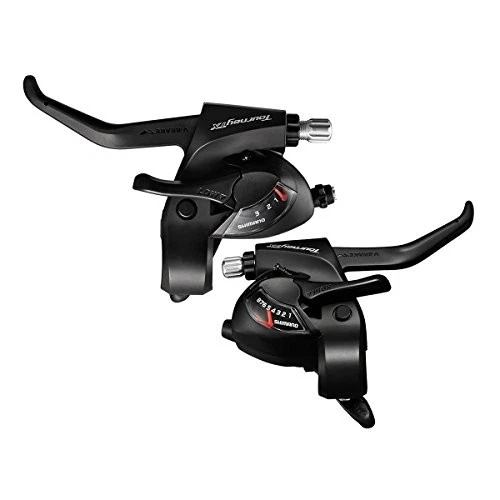 Shimano Tourney Tx800 3x8-speed Bicycle Brake/shift Lever Set Black