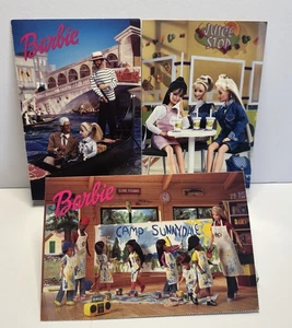 Vintage 1990s Barbie Postcards Lot of 3 Mattel Collector Gift Ken And Friends - Picture 1 of 7