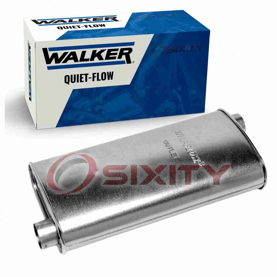 Silenciador de escape Walker de flujo silencioso para Buick Century 1984-1995 2,2 L 2,8 L 3,1 L rt Foto 1 de 4