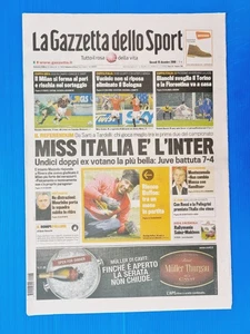 GAZZETTA DELLO SPORT 18 DECEMBER 2008 BUFFON-JUVENTUS-MILAN-INTER-ROME-TORINO - Picture 1 of 1