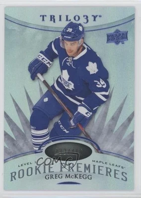 2014-15 Trilogy Level 1 Premieres Radiant Blue /499 Greg McKegg #105 Rookie RC - Image 1 of 2