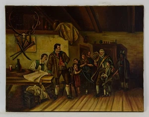 F. V. Defregger 1835–1921 Artprice bis 290.000 € Die Freiheit Tirols, Öl, Kopie - Bild 1 von 10