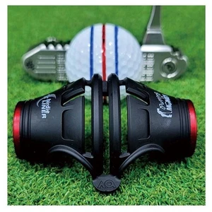 Birdie 79 Birdie Liner schwarz Golfball Marker Ausrichtung Werkzeug Kit - 360 Grad - Bild 1 von 8