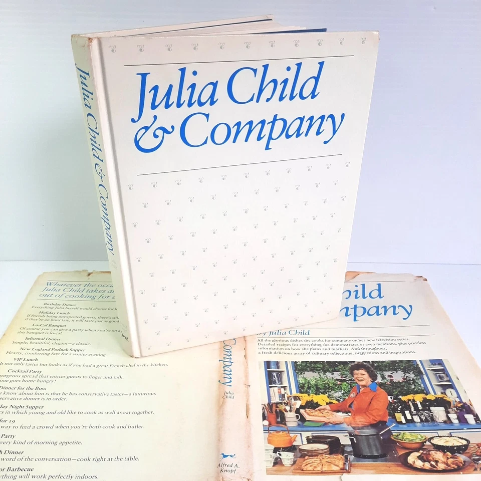Julia Child & Company Stated 1st Edition, 1st Print 1978 Publishing Date HCDJ - Image 1 of 4