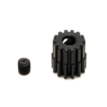 RRP 1314 Black Aluminum Pro Pinion Gear 14T 14-T/Tooth 1/8 Bore 48P/Pitch - Image 1 of 1