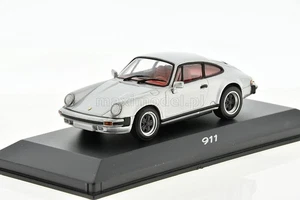 PORSCHE 911 SC (930) Silver Red interior 1974 1/43 MINICHAMPS WAP02003397 - Picture 1 of 5