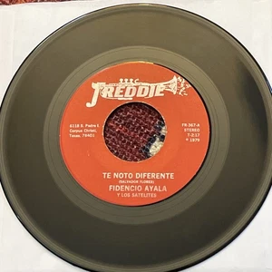 Fidencio Ayala Te Noto Diferente 45 rpm Latin Norteno - Bild 1 von 2