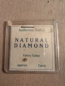 Authentic Natural Raw Fancy Color Diamond. - Picture 1 of 2
