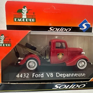 Solido 4432 Ford V8 Depanneuse Salt Lake City Fire Dept. NOS 1:43 Tow Truck . - Picture 1 of 5