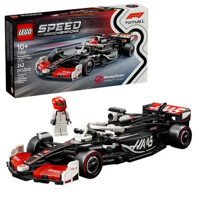 Lego Speed Champions 77250 Voiture F1 MoneyGram Haas Team VF-24 Jeux Contruction - Photo 1/4