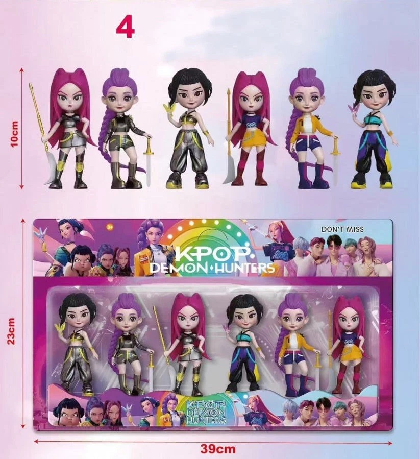 Kpop Dämonenjäger Mädchen Puppe Spielzeug Rumi Mira Zoey Figur Puppen Geburtstagsgeschenk-2025 - Bild 1 von 1