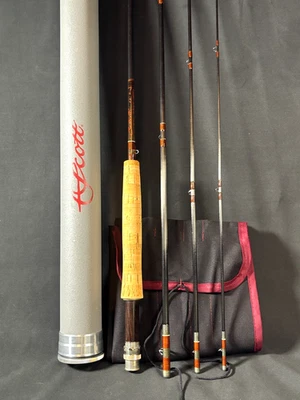 Scott G904/4  9ft 4wt 4pc Original G Excellent Condition Serial No.228943 - Image 1 of 4