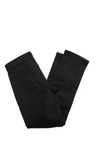 Levis Boys Cotton Mid Rise Straight Leg Five Pocket Jeans Black Size 10 - Picture 1 of 6