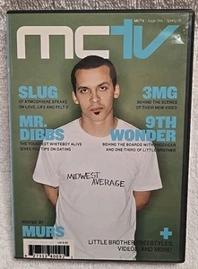 MCTV Vol. 1 SLUG MR Dibbs 3MG 9th wonder MURS (2006 Rare Hip Hop DVD Videos) - Picture 1 of 4
