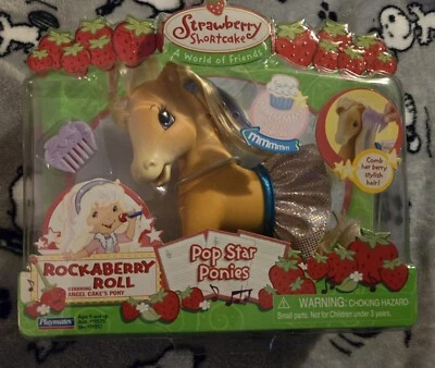 NUEVO Fresa Pastel Corto Angel Cake Pop Star Ponis Compañeros de Juego   Foto 1 de 4