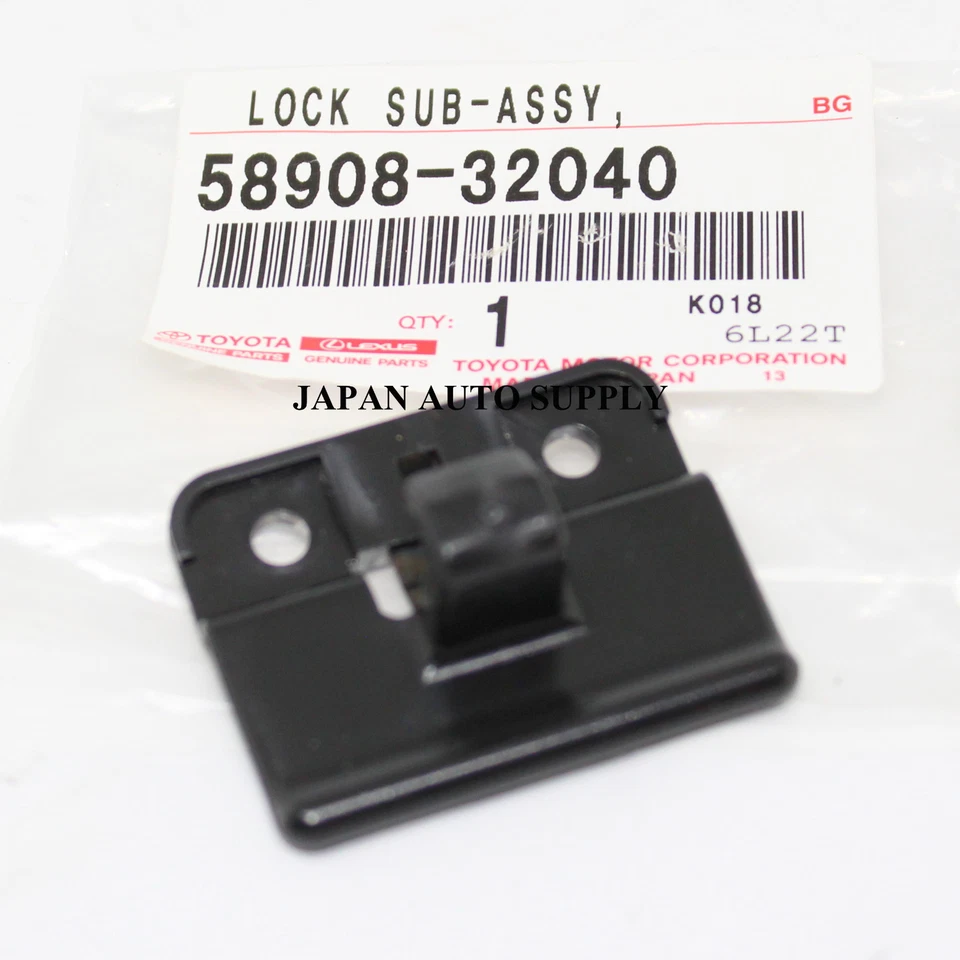 OEM Toyota 4runner Tacoma Tundra T100 Sequoia Rav4 Center Console Lid Latch Lock