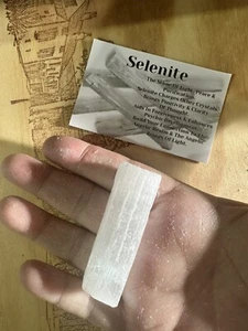 Raw Selenite Stick - Picture 1 of 2