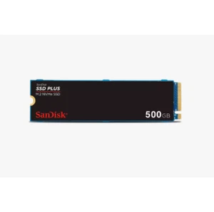 SanDisk Plus NVMe SSD, 500GB, PCIe Gen 3.0, M.2 2280-S3-M, Speeds up to SR2400MB - Picture 1 of 1