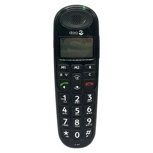 Doro PhoneEasy 100w Telefon stacjonarny Seniorzy Słuchawka Komfort Bezprzewodowy DECT - Zdjęcie 1 z 9