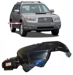 RIGHT FRONT FENDER FRONT PART MUD GUARD SPLASH FOR SUBARU FORESTER 2002-2008 - Picture 1 of 3