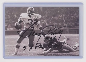 Greg Pruitt signiertes 4x6 Foto mit Pro Bowl Inschrift - Cleveland Browns Autogramm - Bild 1 von 2