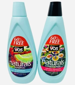 Alberto VO5 Naturals Fruitsation Shampoo Vanilla Blossom Conditioner 24 oz NOS - Picture 1 of 3