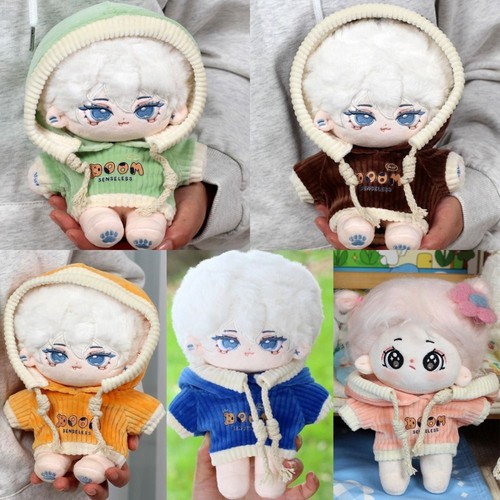 VETEMENTS Felpa per bambole fatta a mano fai da te bambola jumps uit mini felpa con cappuccio bambola di cotone