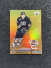 2001-02 PACIFIC PRIVATE STOCK TITANIUM CHRIS CORRINET ROOKIE DRAFT #ed 48/780