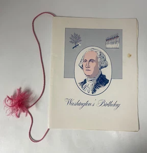 Washington’s Birthday Menu 1967 S.S. Atlantic - Picture 1 of 3