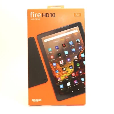 Amazon Fire HD 10 11th Gen 32GB, Wi-Fi, 10.1" - Black (sealed - Brand New) - Image 1 of 2