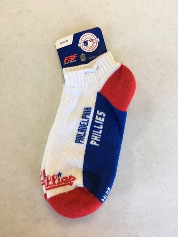 PHILADELPHIA PHILLIES TEAM SOCKS LOW GREAT GIFT IDEA FREE SHIPPING!! Cover