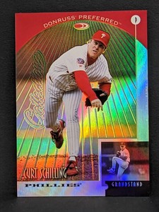 1998 Donruss Preferred RARE PRIZED Refractor Curt Schilling /55 Collection OFFER