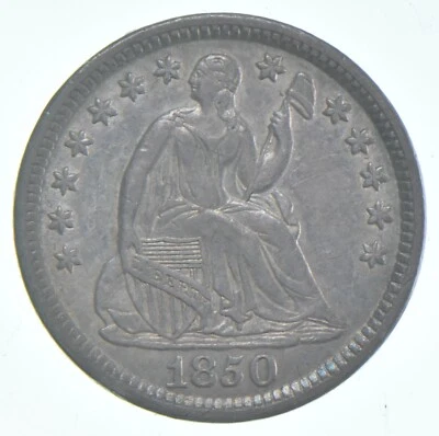 1850 Seated Liberty Half Dime *1137 - Image 1 of 3