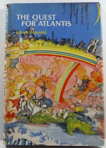The Quest for Atlantis by John S Bowman 1971 A Search for the island HC DJ book - Bild 1 von 21