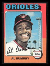 Al Bumbry 1975 Topps #358  Baltimore Orioles