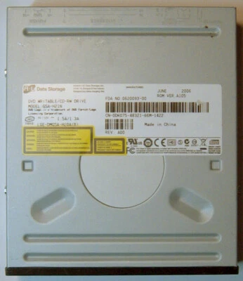 Hitachi-LG DVD Writable/CD-RW Drive (desktop) model GSA-H21N TESTED, WORKS - Image 1 of 3