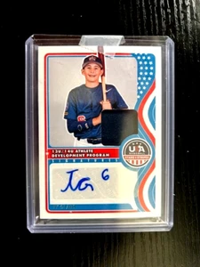 2025 PANINI USA BASEBALL TY GLAUS AUTO - Picture 1 of 2