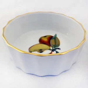 EVESHAM GOLD by Royal Worcester Individual Flan 4" NEW NEVER USED made England - Picture 1 of 3