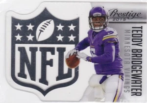2015 Panini Prestige NFL Shield Teddy Bridgewater Minnesota Vikings #17 - Foto 1 di 1