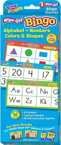 Alphabet, Numbers, Colors & Shapes Wipe-Off Bingo Game Enterprises, Inc. - Picture 1 of 1