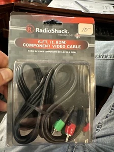 Radio Shack 6-Ft (1.82m) Component Video Cable 15-230 (113) - Picture 1 of 2