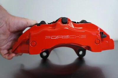 Pinza de freno delantera izquierda lado conductor porsche cayenne 2003-2006 Brembo 18 ZL OEM Foto 1 de 4