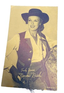 NOREEN NASH-1950-ARCADE CARD-PORTRAIT G