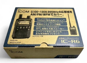 Icom IC-R6 Komunikacja Poręczny typ Odbiornik szerokopasmowy Odblokowany Przenośny rozmiar - Zdjęcie 1 z 4
